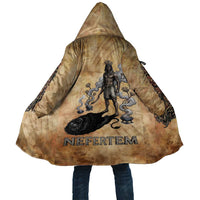 Nefertem Ancient Egyptian Cloak Lion Head Lotus Flowers Incense Smoke Ancient