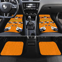 Swaziland Car Mats Lion Shield and Leopard Print Tribal Design