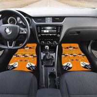 Swaziland Car Mats Lion Shield and Leopard Print Tribal Design