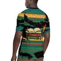 Rooting For Every HBCU Rugby Jersey Pan African Kente Pattern - History And Knowledge Torch