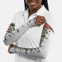 Historically Black Colleges Universities HBCU Arm Sleeves Pan African Colors Tribal Pattern Typography