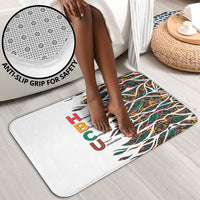 Historically Black Colleges Universities HBCU Bathroom Set Pan African Colors Tribal Pattern Typography