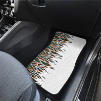 Historically Black Colleges Universities HBCU Car Mats Pan African Colors Tribal Pattern Typography
