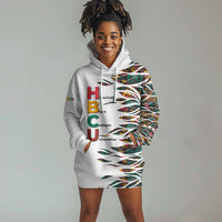 Historically Black Colleges Universities HBCU Hoodie Dress Pan African Colors Tribal Pattern Typography