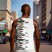 Historically Black Colleges Universities HBCU Men Tank Top Pan African Colors Tribal Pattern Typography