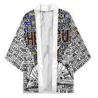 HBCU Black History Legacy Kimono Word Cloud African Shield Knowledge Book