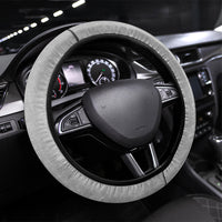 Knights Templar Warrior Red Cross Steering Wheel Cover Crusader Knight In Chainmail Armor With Shield And Sword Art