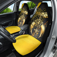 Nobles Shriners Pharaoh Car Seat Cover Egyptian Pharaoh King Tut Art With Gold Scimitar Emblem