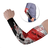 Personalized Chicago City Skyline Arm Sleeves Urban Graffiti Street Art - Second City Windy City