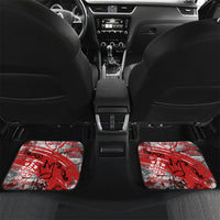 Chicago City Skyline Car Mats Urban Graffiti Street Art - Second City Windy City