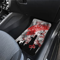 Chicago City Skyline Car Mats Urban Graffiti Street Art - Second City Windy City