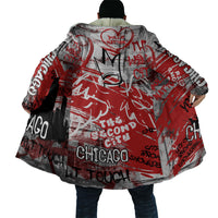Personalized Chicago City Skyline Cloak Urban Graffiti Street Art - Second City Windy City