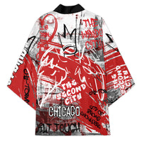 Personalized Chicago City Skyline Kimono Urban Graffiti Street Art - Second City Windy City
