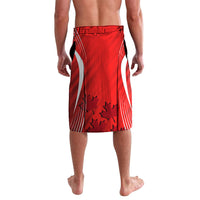 Personalized Canada Soccer Moose Goal Lavalava Red Maple Leaf Football Mascot