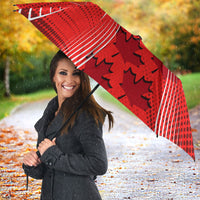 Personalized Canada Soccer Moose Goal Umbrella Red Maple Leaf Football Mascot