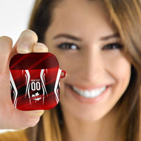 Custom Canada Soccer Player AirPods Case Go Canada Maple Leaf