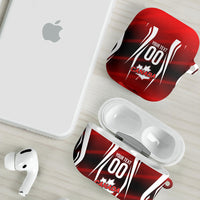 Custom Canada Soccer Player AirPods Case Go Canada Maple Leaf