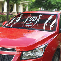 Custom Canada Soccer Player Auto Sun Shade Go Canada Maple Leaf