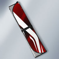 Custom Canada Soccer Player Auto Sun Shade Go Canada Maple Leaf
