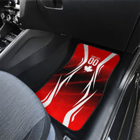 Custom Canada Soccer Player Car Mats Go Canada Maple Leaf