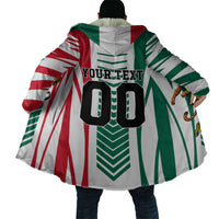 Personalized Mexico Football Cloak Mexican Flag Jaguar Mascot Soccer Ball