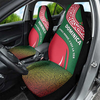 Dominica Car Seat Cover with Sisserou Parrot and Tribal Pattern Design - Wonder Print Shop
