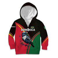 Dominica Kid Hoodie with Sisserou Parrot and Tribal Pattern Design - Wonder Print Shop