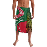 Dominica Lavalava with Sisserou Parrot and Tribal Pattern Design - Wonder Print Shop