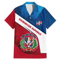 Dominican Republic Flag Family Matching Mermaid Dress and Hawaiian Shirt with Map National Coat of Arms Island Silhouette - Wonder Print Shop