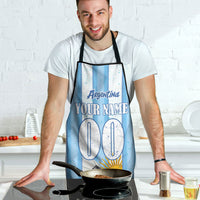 Personalized Argentina Football Fan Apron Sun Of May - Albiceleste Stripes Argentina Flag