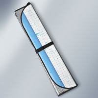 Personalized Argentina Football Fan Auto Sun Shade Sun Of May - Albiceleste Stripes Argentina Flag