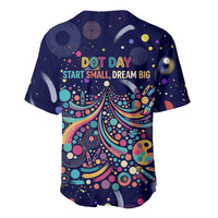 Dot Day Make Your Mark Baseball Jersey Colorful Celestial Watercolor Circles And Swirling Polka Dots