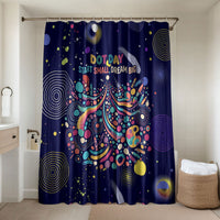 Dot Day Make Your Mark Bathroom Set Colorful Celestial Watercolor Circles And Swirling Polka Dots