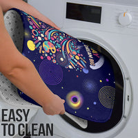 Dot Day Make Your Mark Bathroom Set Colorful Celestial Watercolor Circles And Swirling Polka Dots