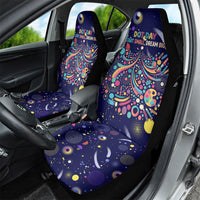 Dot Day Make Your Mark Car Seat Cover Colorful Celestial Watercolor Circles And Swirling Polka Dots