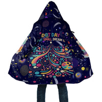 Dot Day Make Your Mark Cloak Colorful Celestial Watercolor Circles And Swirling Polka Dots