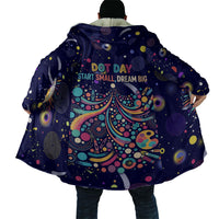 Dot Day Make Your Mark Cloak Colorful Celestial Watercolor Circles And Swirling Polka Dots