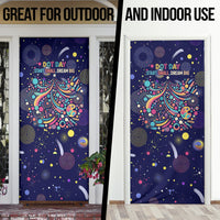 Dot Day Make Your Mark Door Cover Colorful Celestial Watercolor Circles And Swirling Polka Dots