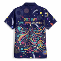 Dot Day Make Your Mark Hawaiian Shirt Colorful Celestial Watercolor Circles And Swirling Polka Dots