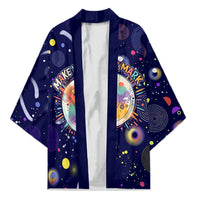 Dot Day Make Your Mark Kimono Colorful Celestial Watercolor Circles And Swirling Polka Dots
