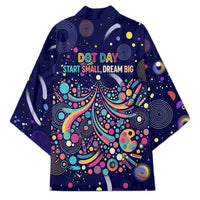 Dot Day Make Your Mark Kimono Colorful Celestial Watercolor Circles And Swirling Polka Dots