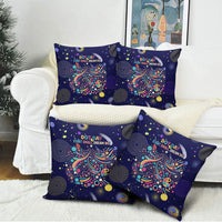 Dot Day Make Your Mark Pillow Cover Colorful Celestial Watercolor Circles And Swirling Polka Dots