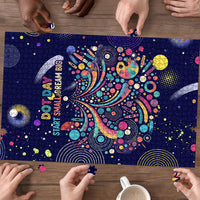 Dot Day Make Your Mark Puzzle Colorful Celestial Watercolor Circles And Swirling Polka Dots