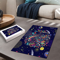 Dot Day Make Your Mark Puzzle Colorful Celestial Watercolor Circles And Swirling Polka Dots