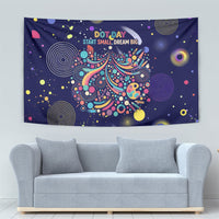 Dot Day Make Your Mark Tapestry Colorful Celestial Watercolor Circles And Swirling Polka Dots