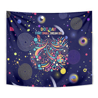 Dot Day Make Your Mark Tapestry Colorful Celestial Watercolor Circles And Swirling Polka Dots