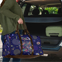 Dot Day Make Your Mark Travel Bag Colorful Celestial Watercolor Circles And Swirling Polka Dots