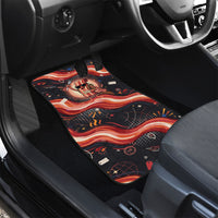 International Bacon Day United By Bacon Car Mats Retro Bacon Globe and Cool Bacon Mascot Graphic