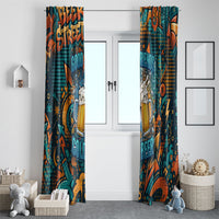 Beer Lovers Cheers To Good Times Window Curtain Urban Graffiti Pattern With Frothy Clinking Mugs Art