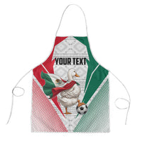Personalized Mexico Soccer Duck Apron Mexican Flag Cape Soccer Ball